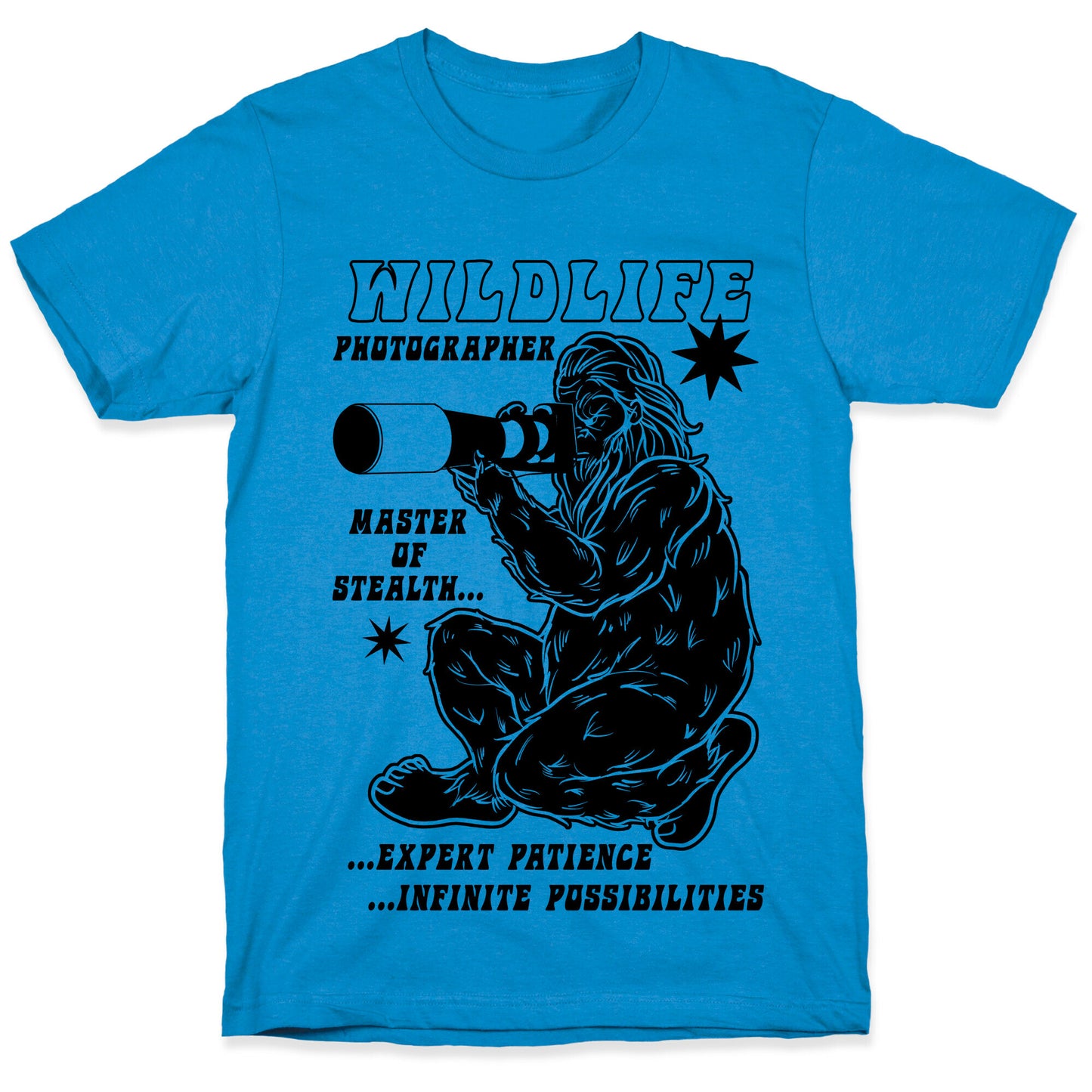 Wildlife Photographer Bigfoot T-Shirt