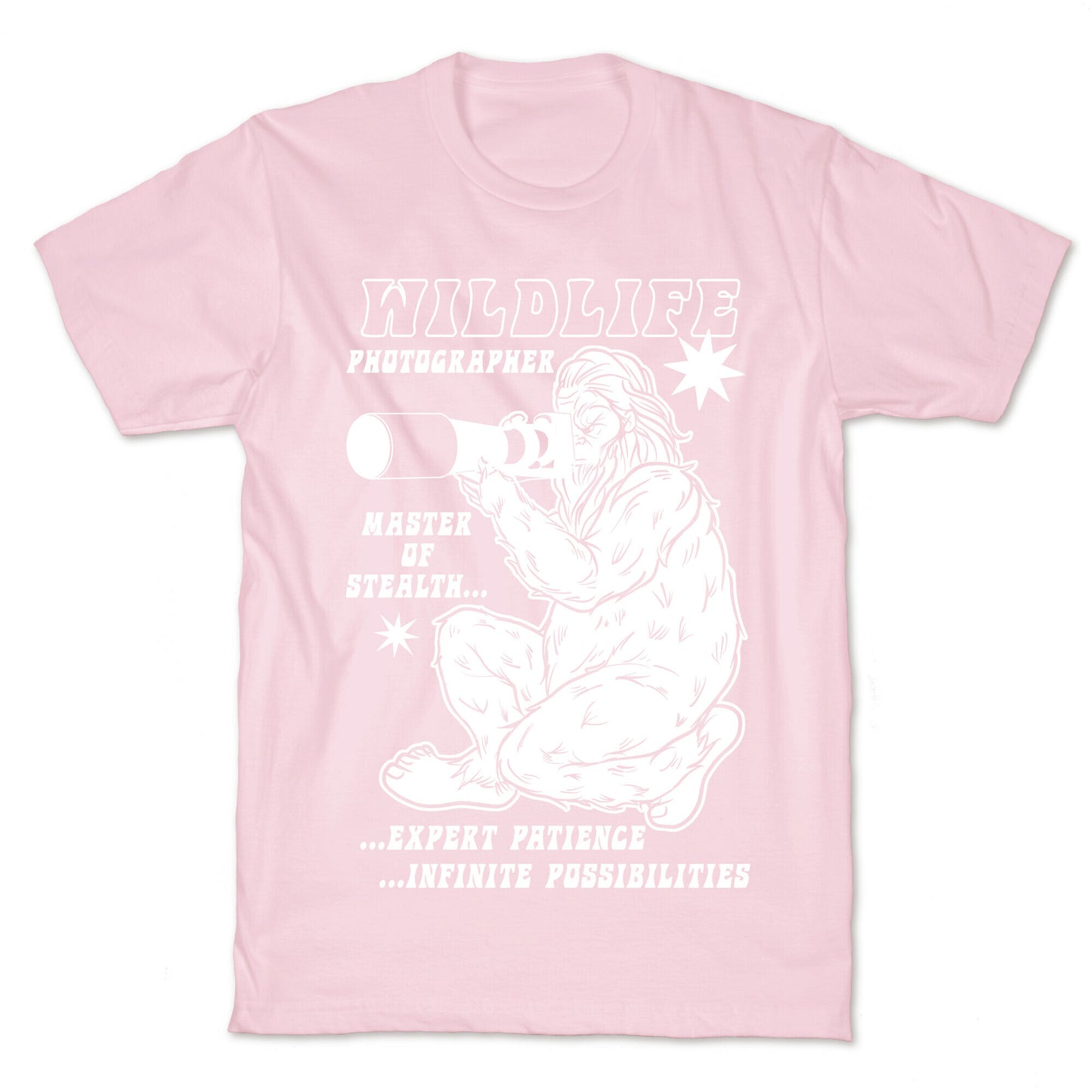 Wildlife Photographer Bigfoot T-Shirt