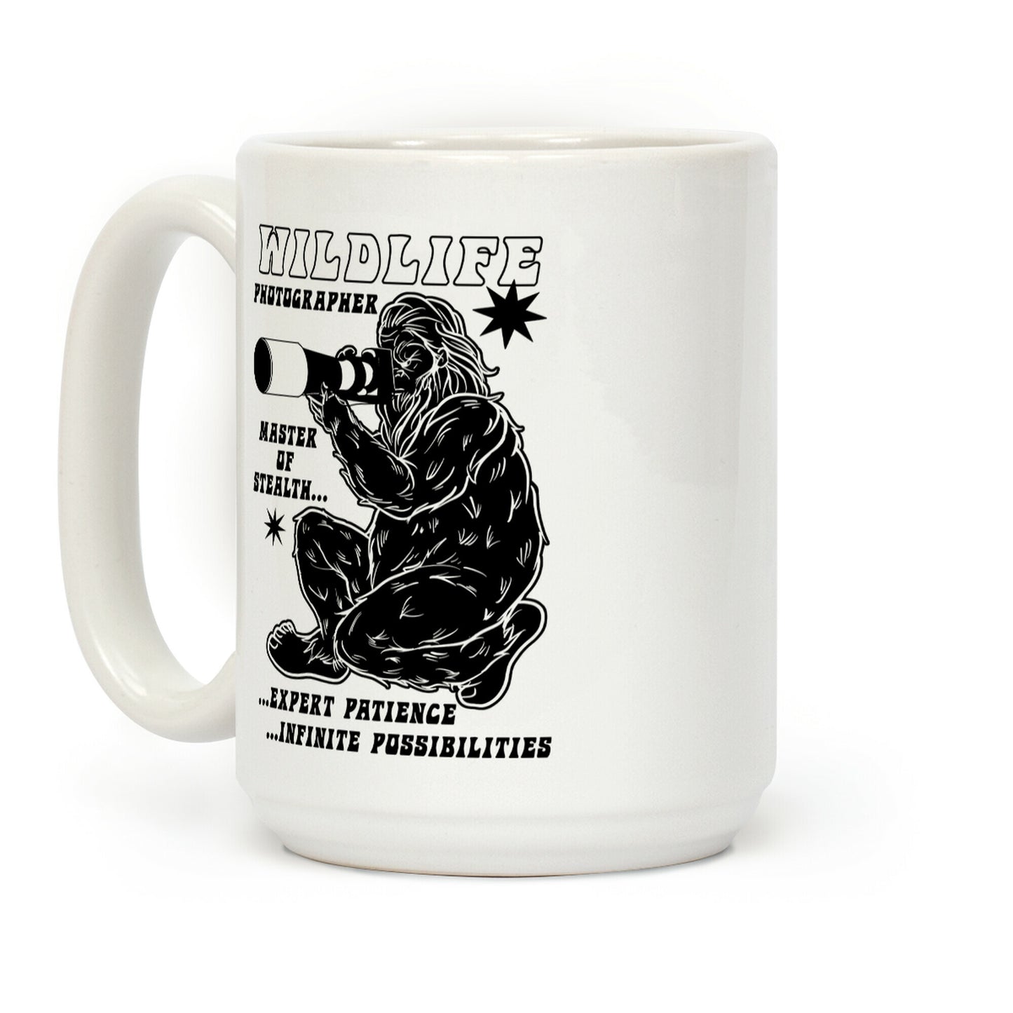 Wildlife Photographer Bigfoot Coffee Mug