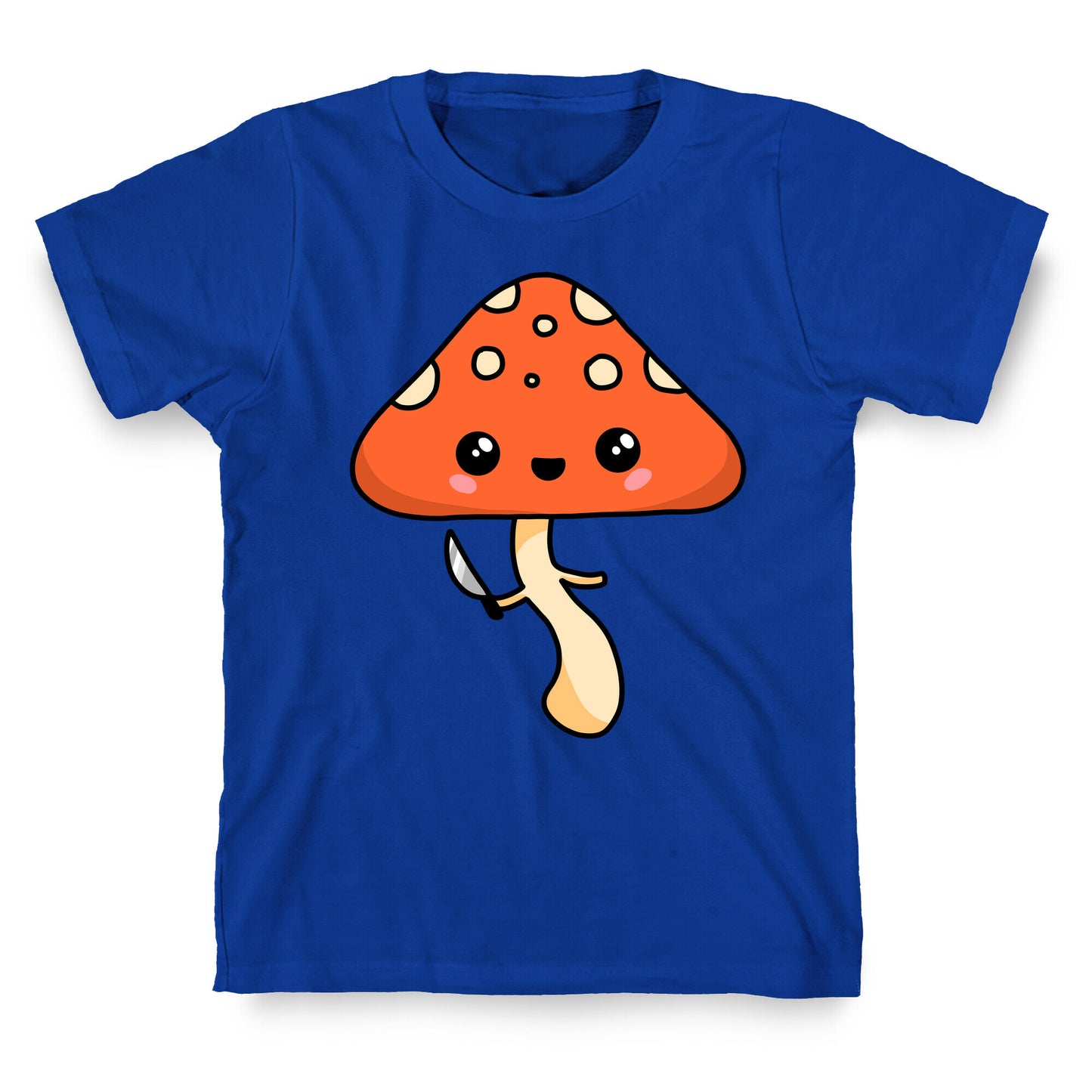 Mushroom With Knife T-Shirt