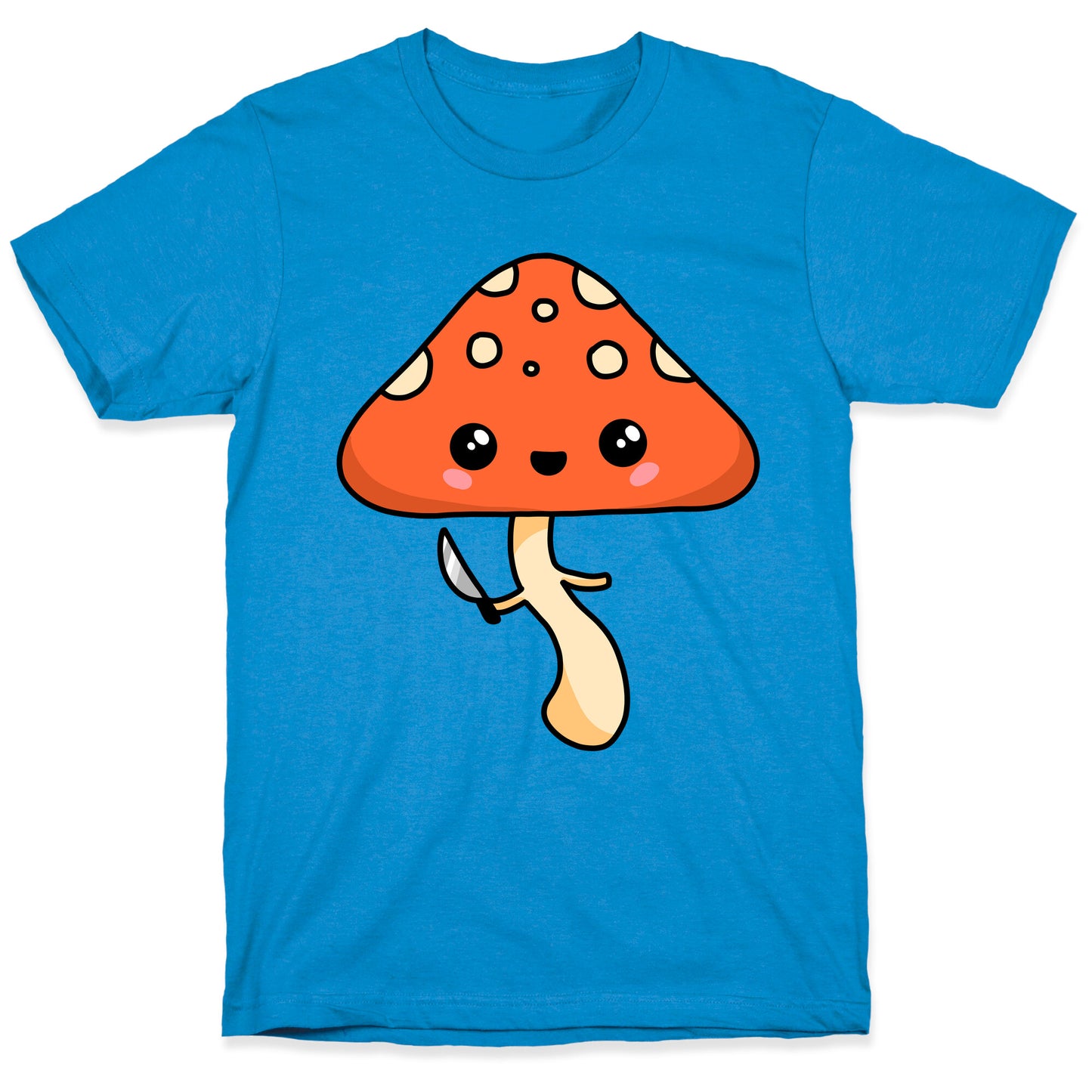 Mushroom With Knife T-Shirt
