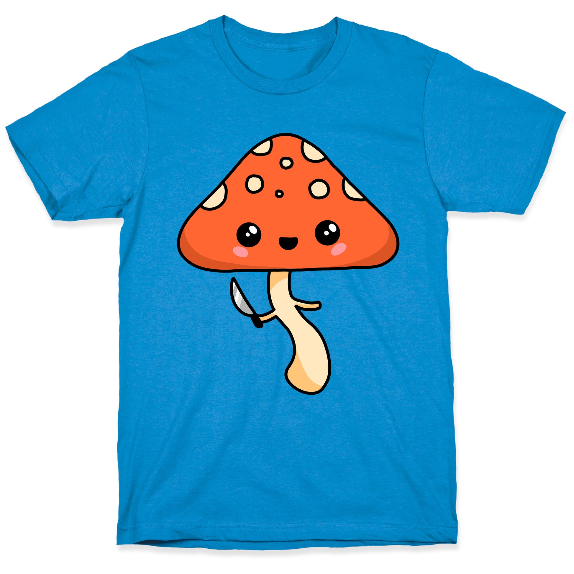 Mushroom With Knife T-Shirt