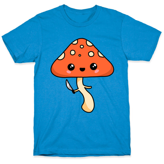 Mushroom With Knife T-Shirt