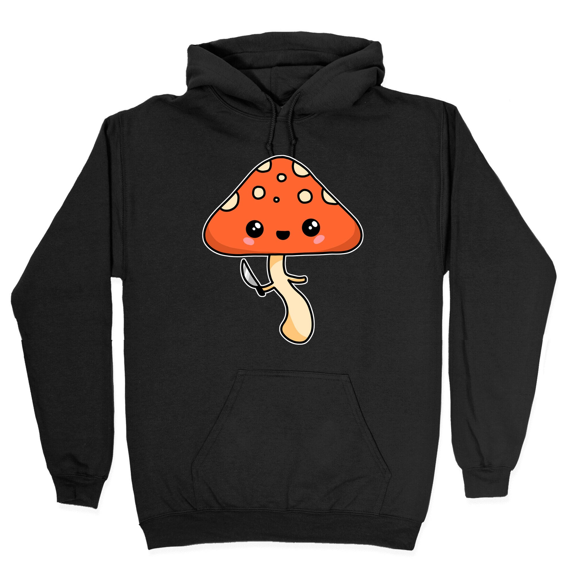 Mushroom With Knife Hoodie