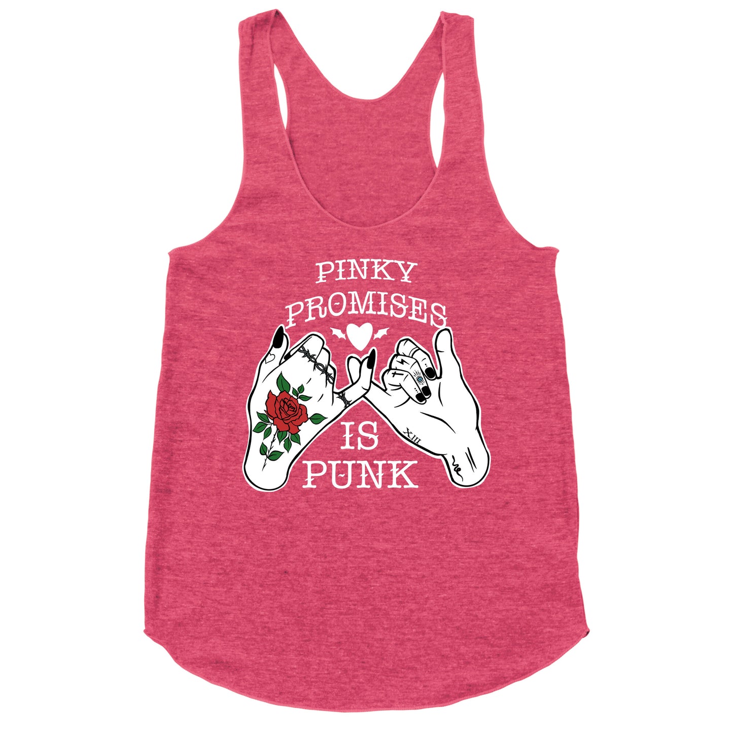 Pinky Promises Is Punk Racerback Tank