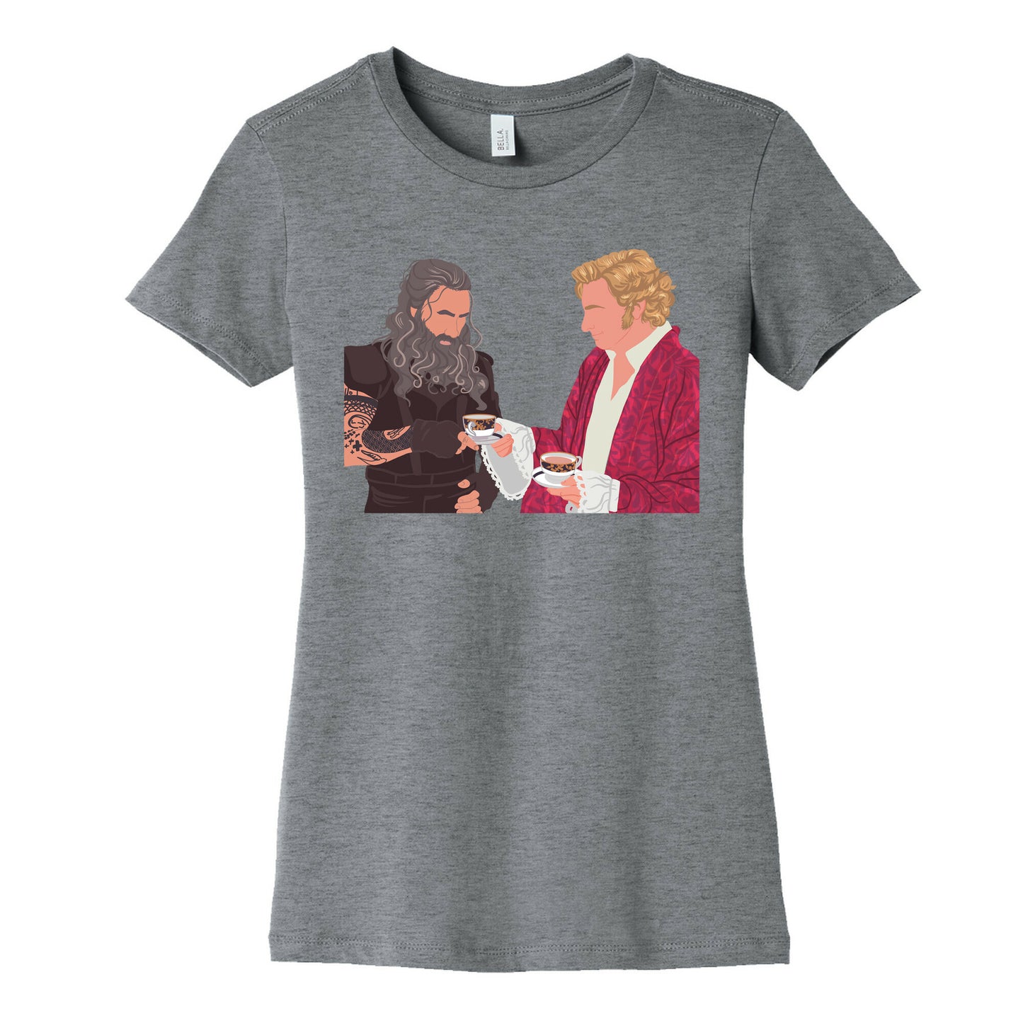 Blackbeard and Stede Bonnet Women's Cotton Tee