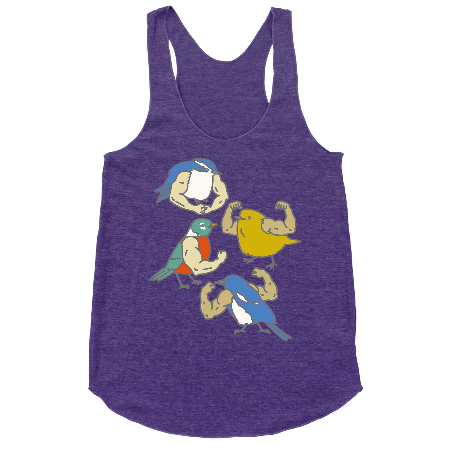 Buff Birds Racerback Tank