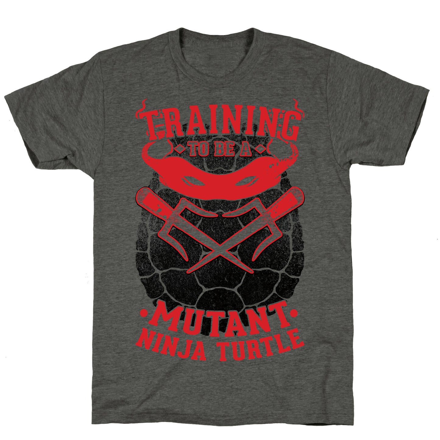 Training To Be A Mutant Ninja Turtle Unisex Triblend Tee
