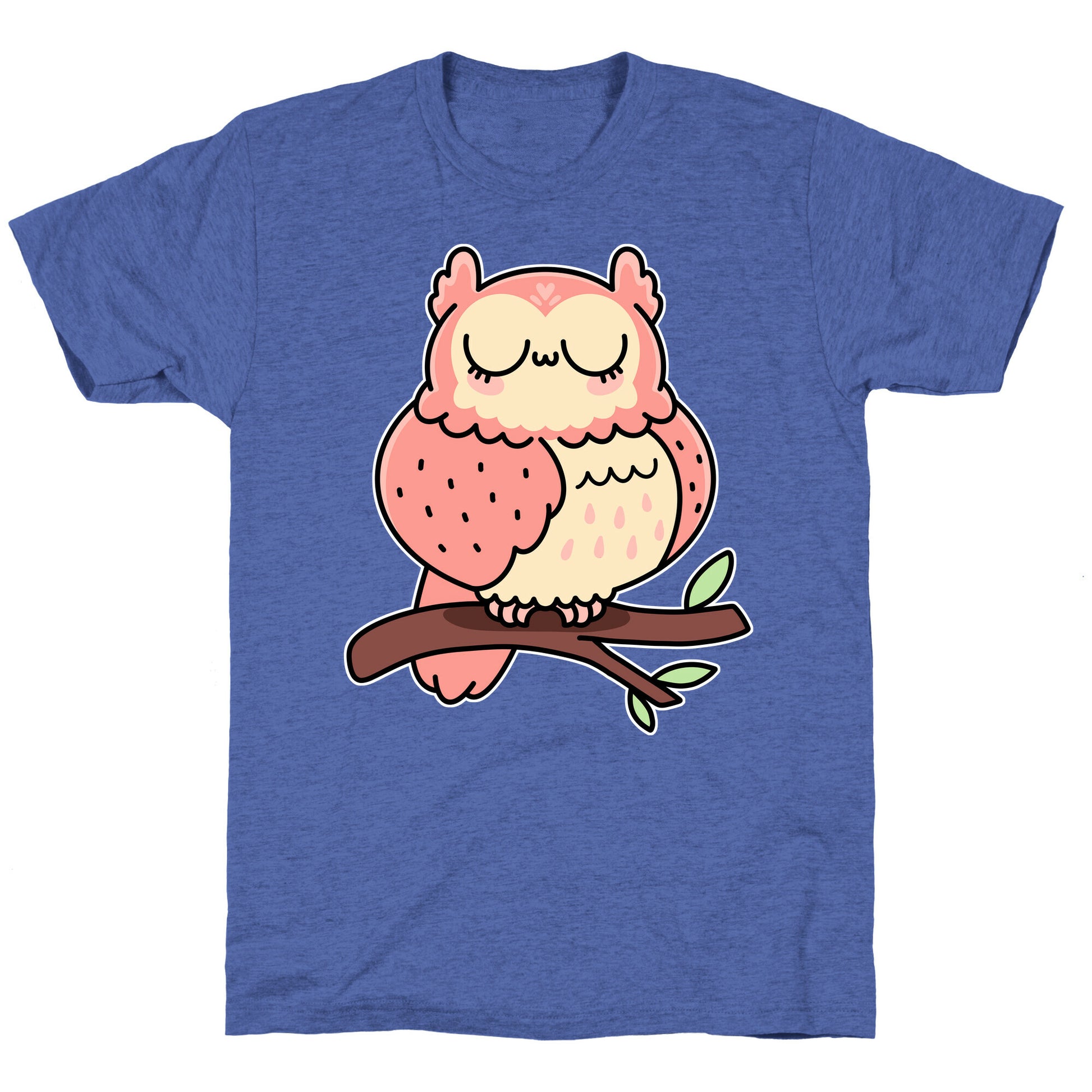 UwU Kawaii Owl Unisex Triblend Tee