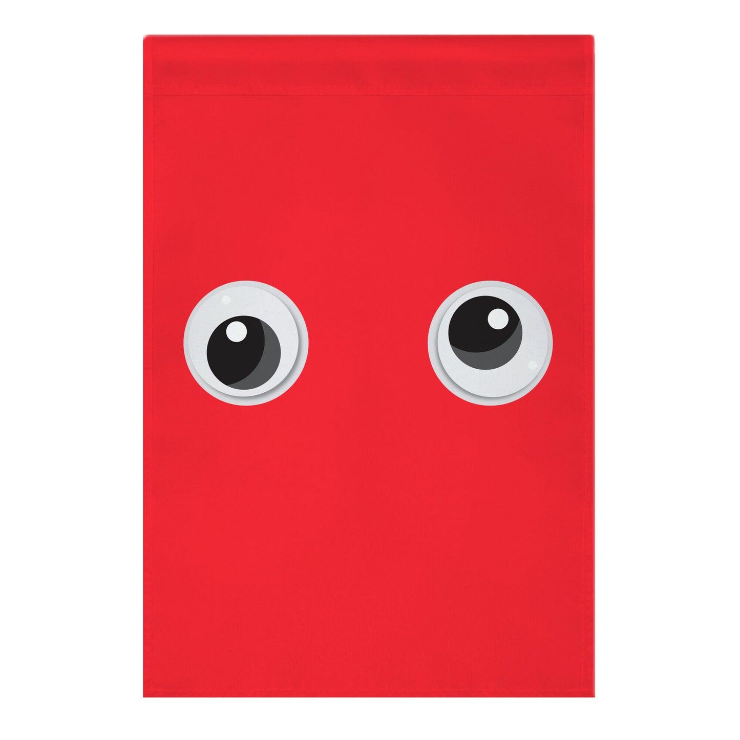 Pair of Googly Eyes Garden Flag