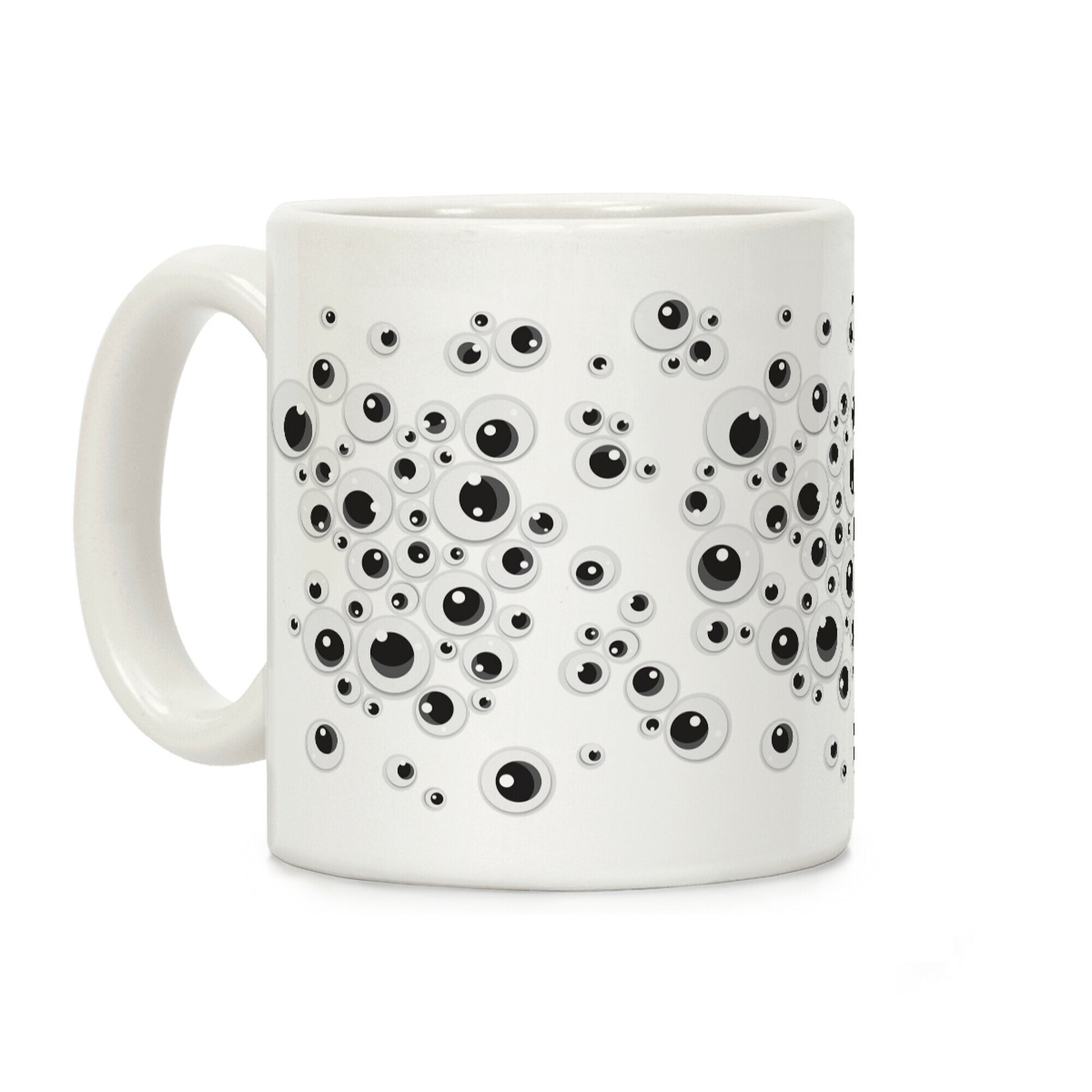 Googly Eye Pattern Coffee Mug