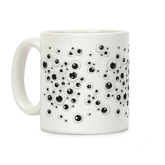 Googly Eye Pattern Coffee Mug