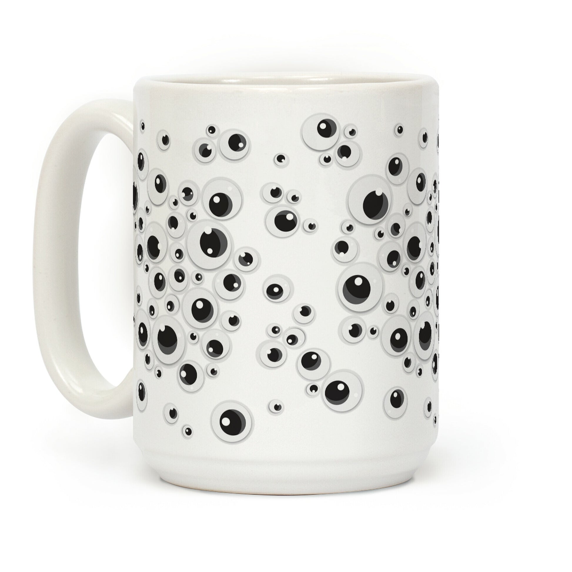 Googly Eye Pattern Coffee Mug