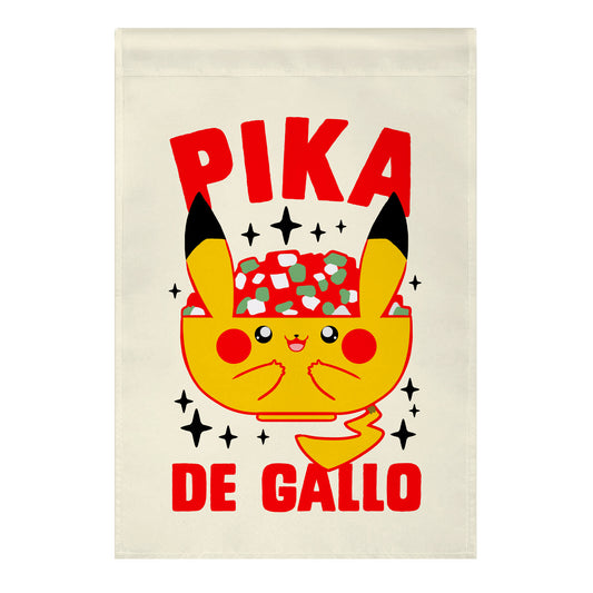 Pika De Gallo Garden Flag