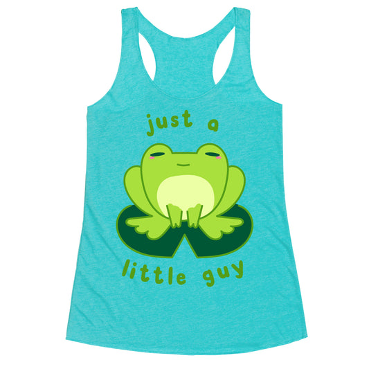 Just a Little Guy (Frog) Racerback Tank
