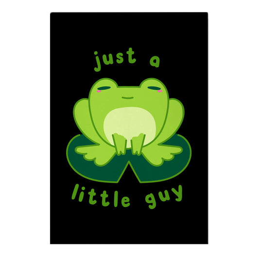 Just a Little Guy (Frog) Garden Flag