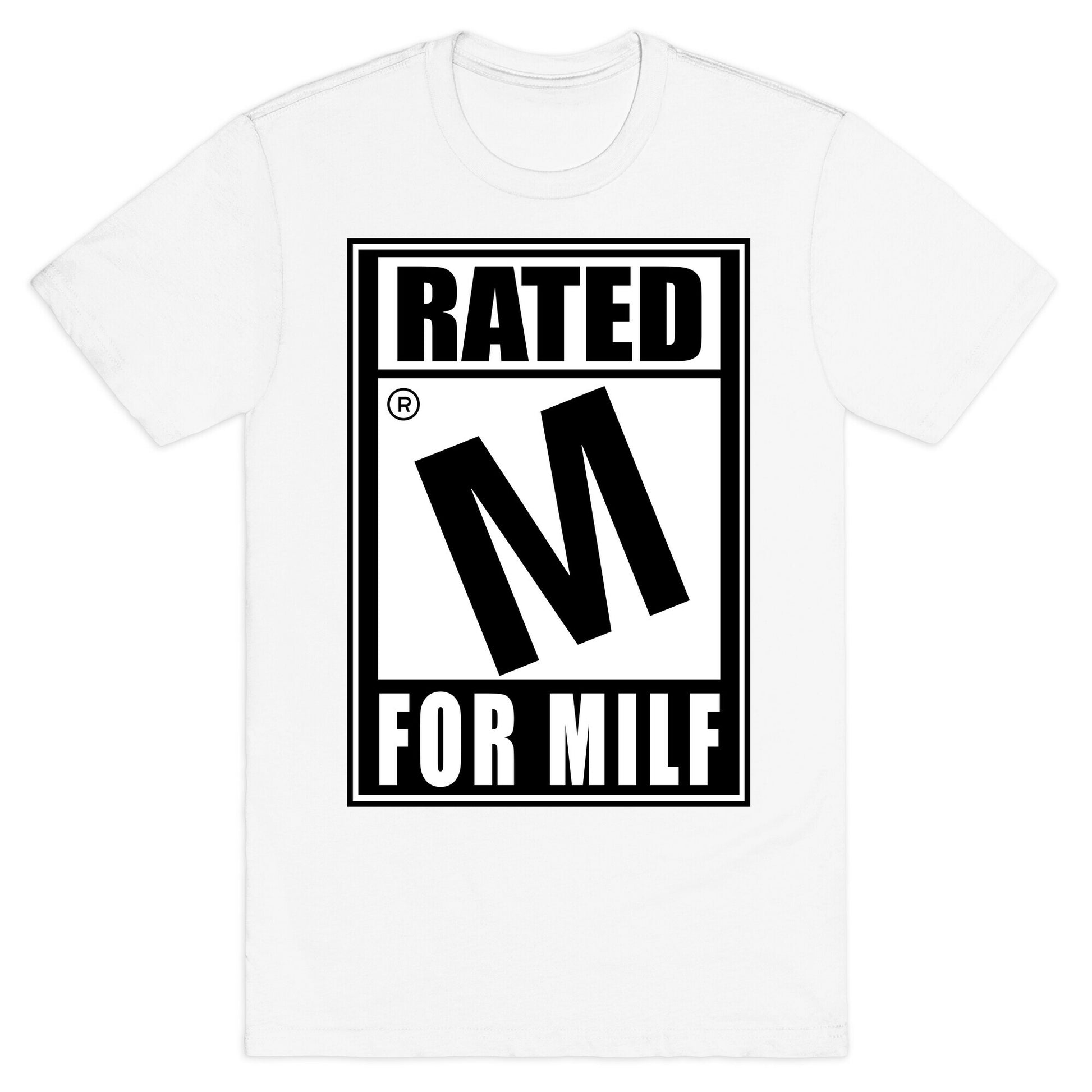 Rated M For Milf Parody T-Shirt