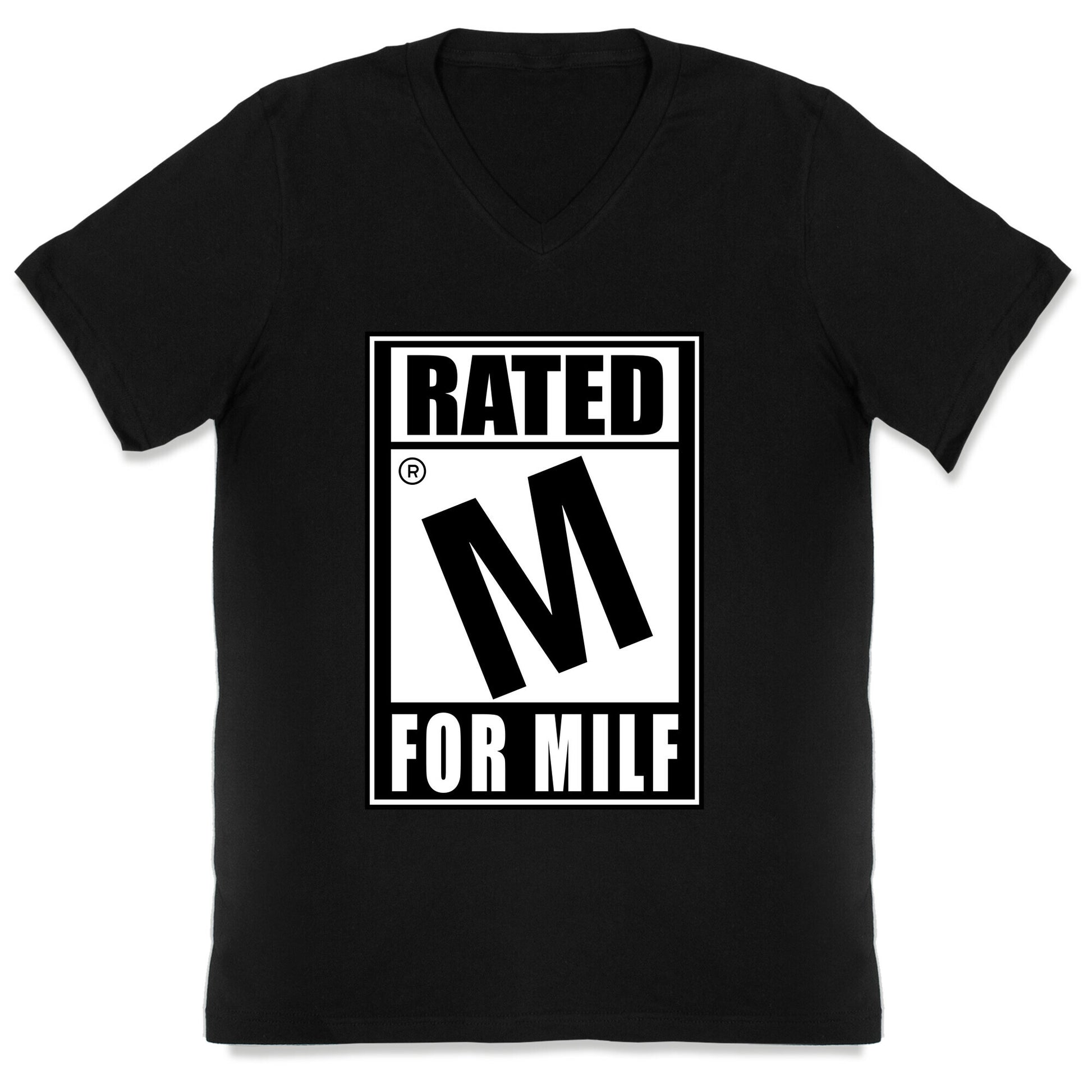 Rated M For Milf Parody V-Neck
