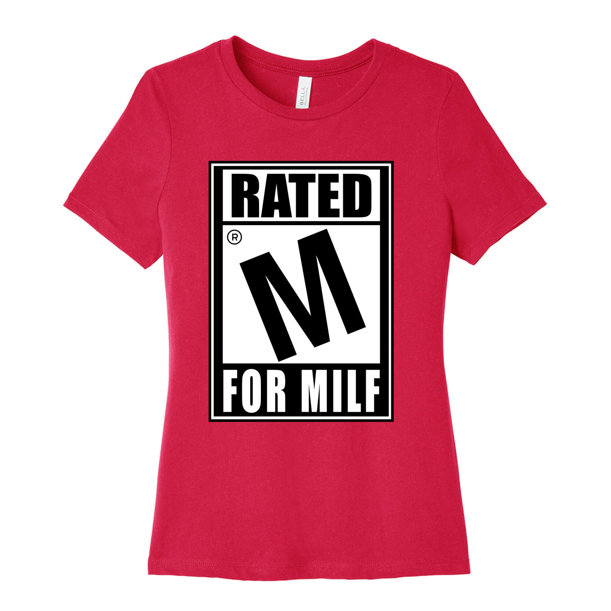 Rated M For Milf Parody Women's Cotton Tee