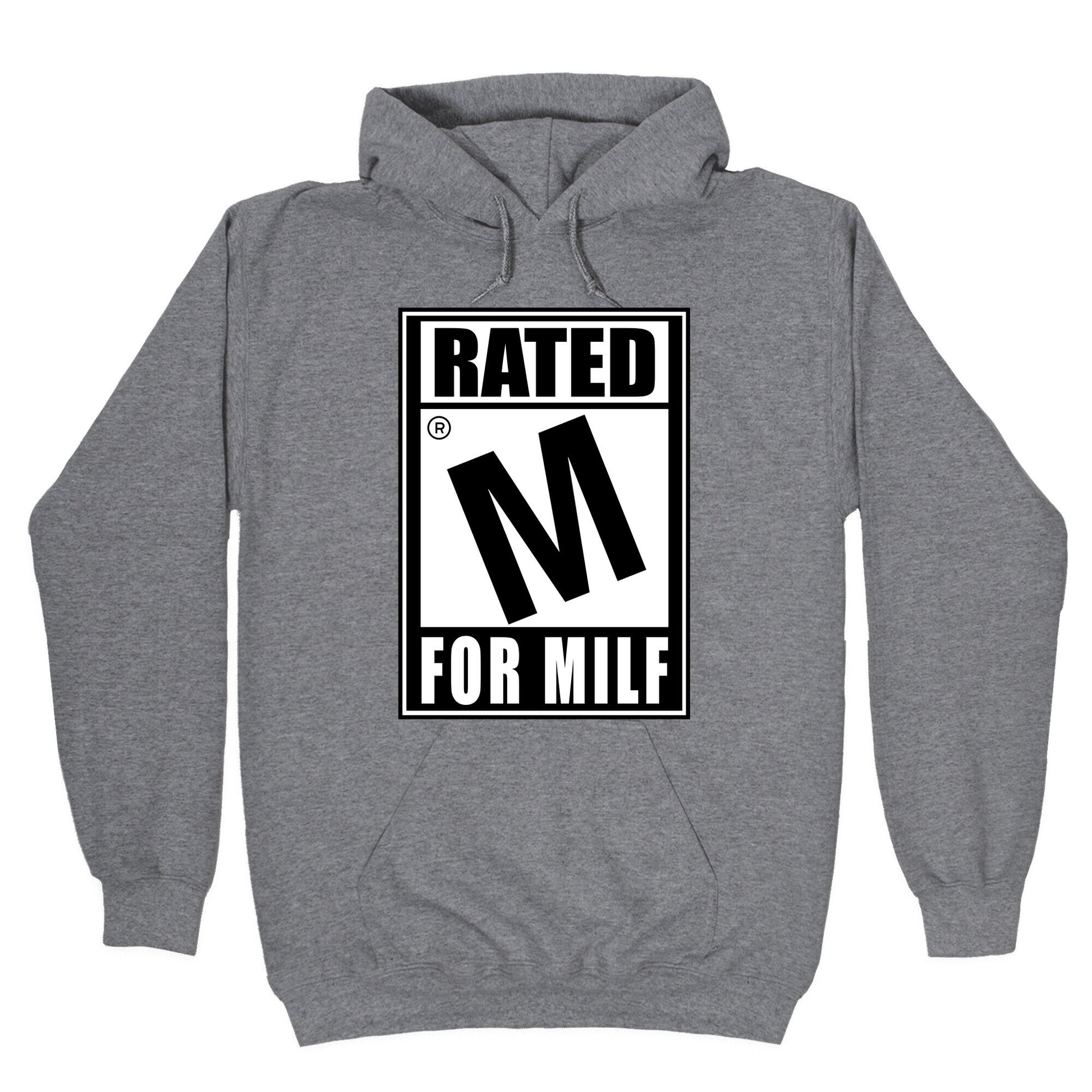 Rated M For Milf Parody Hoodie