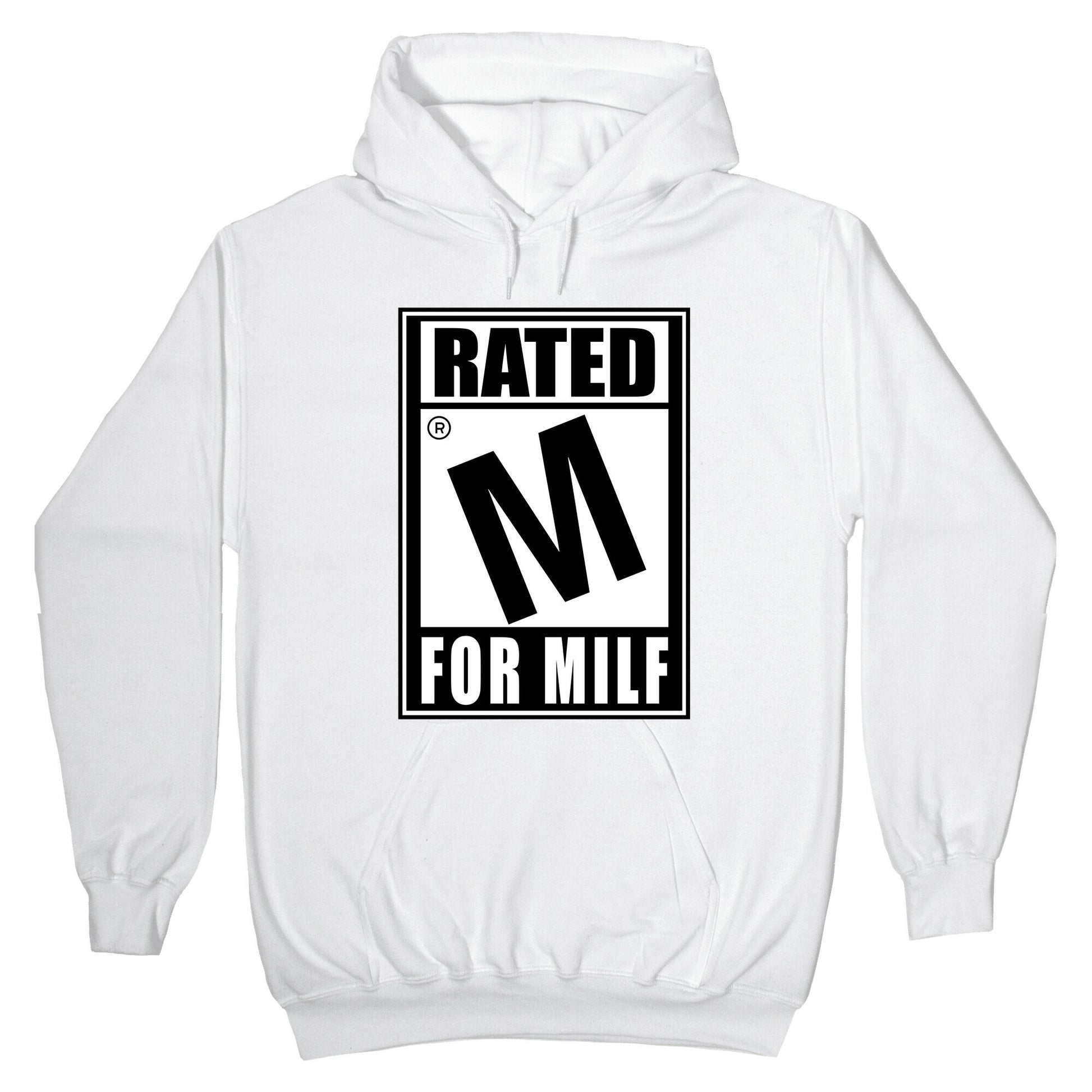 Rated M For Milf Parody Hoodie