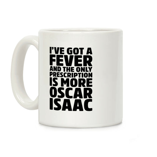 Oscar Isaac Fever Parody Coffee Mug