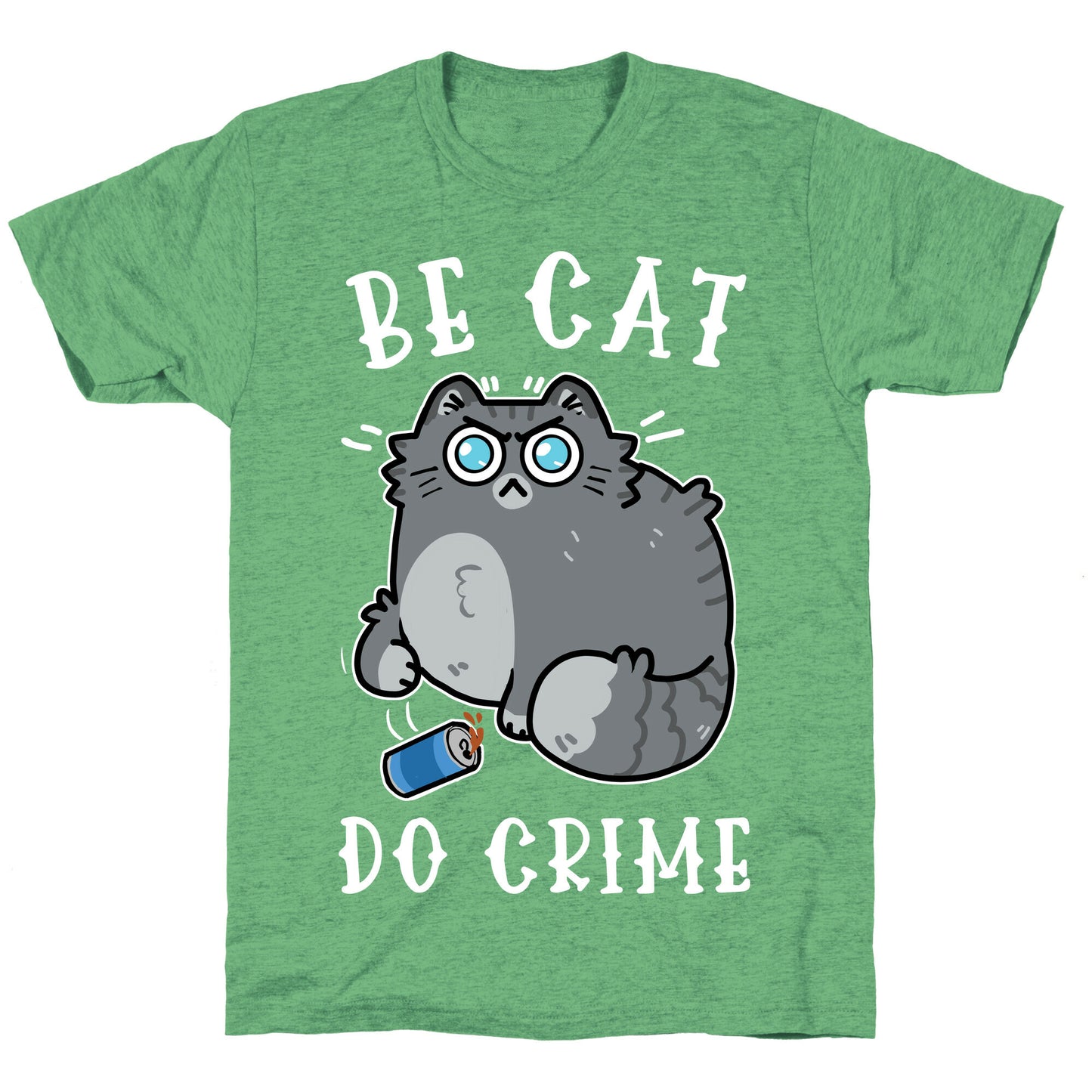 Be Cat Do Crime Unisex Triblend Tee