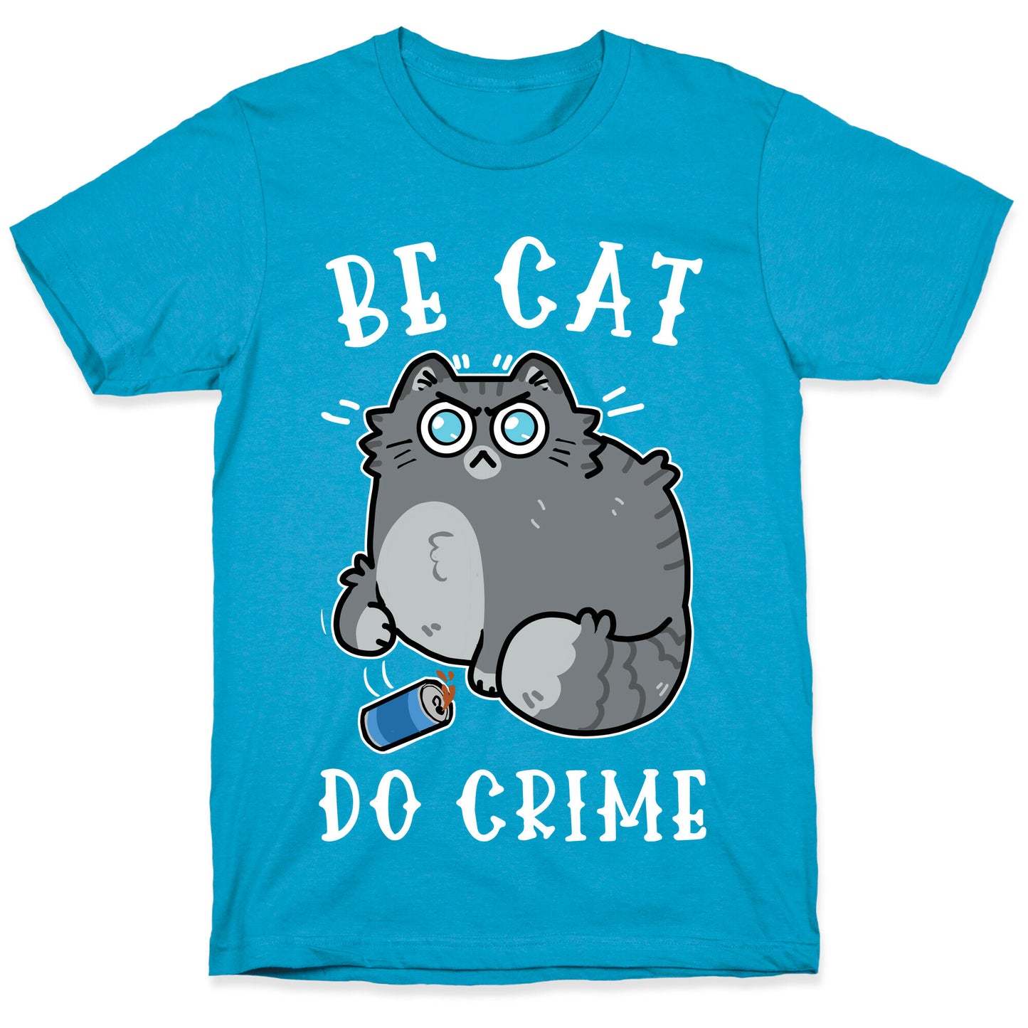 Be Cat Do Crime Unisex Triblend Tee