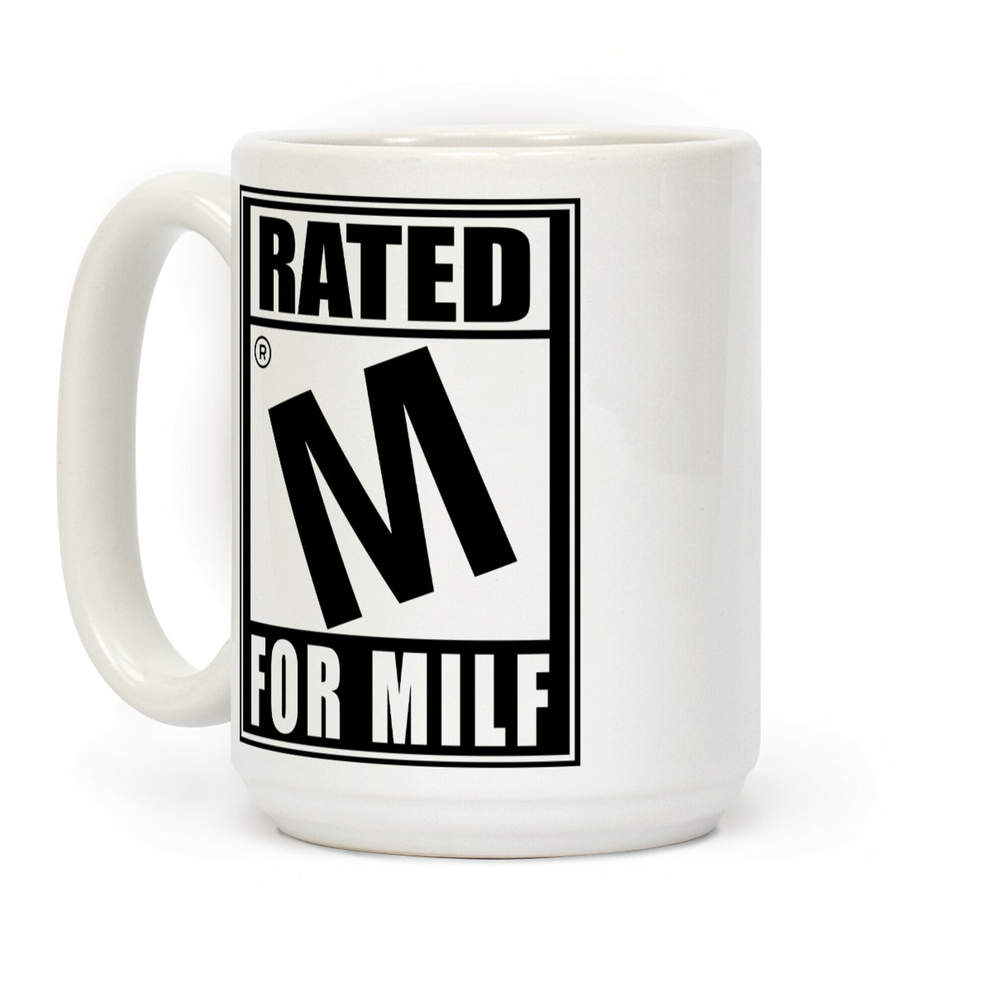 Rated M For Milf Parody Coffee Mug