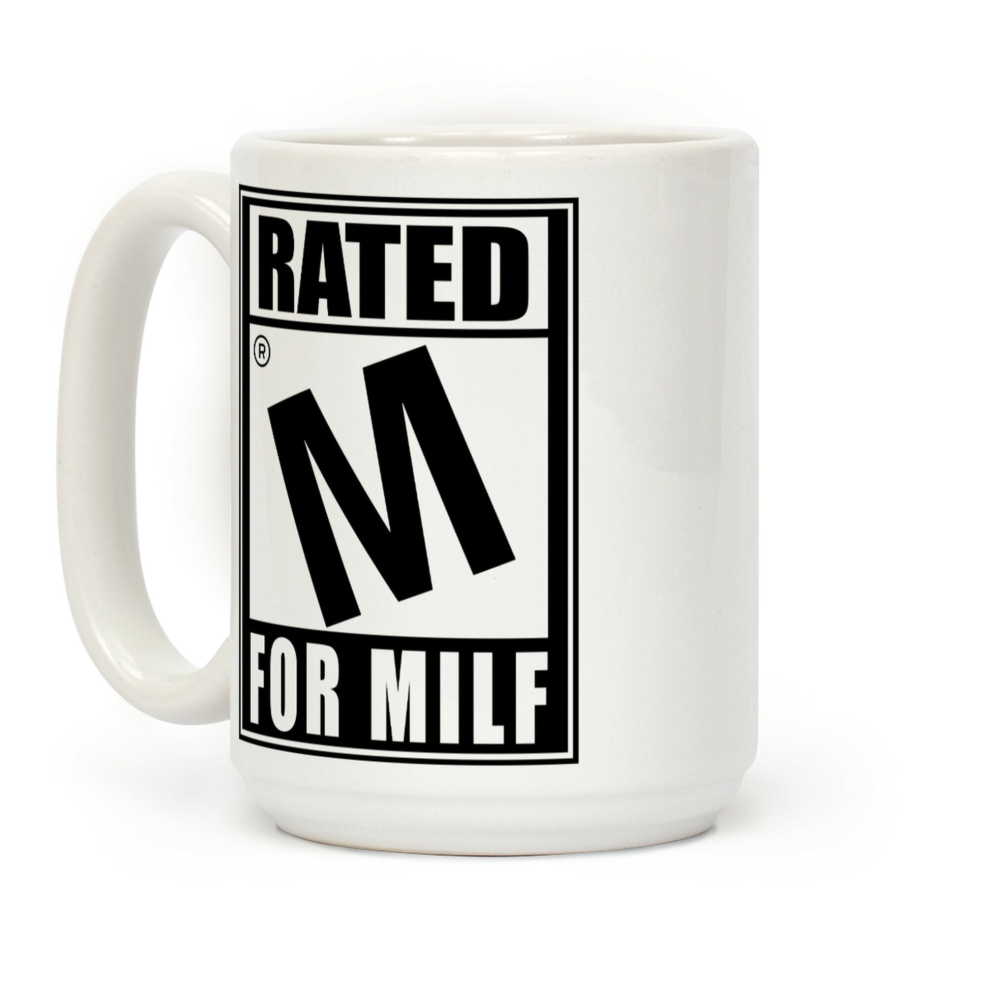Rated M For Milf Parody Coffee Mug