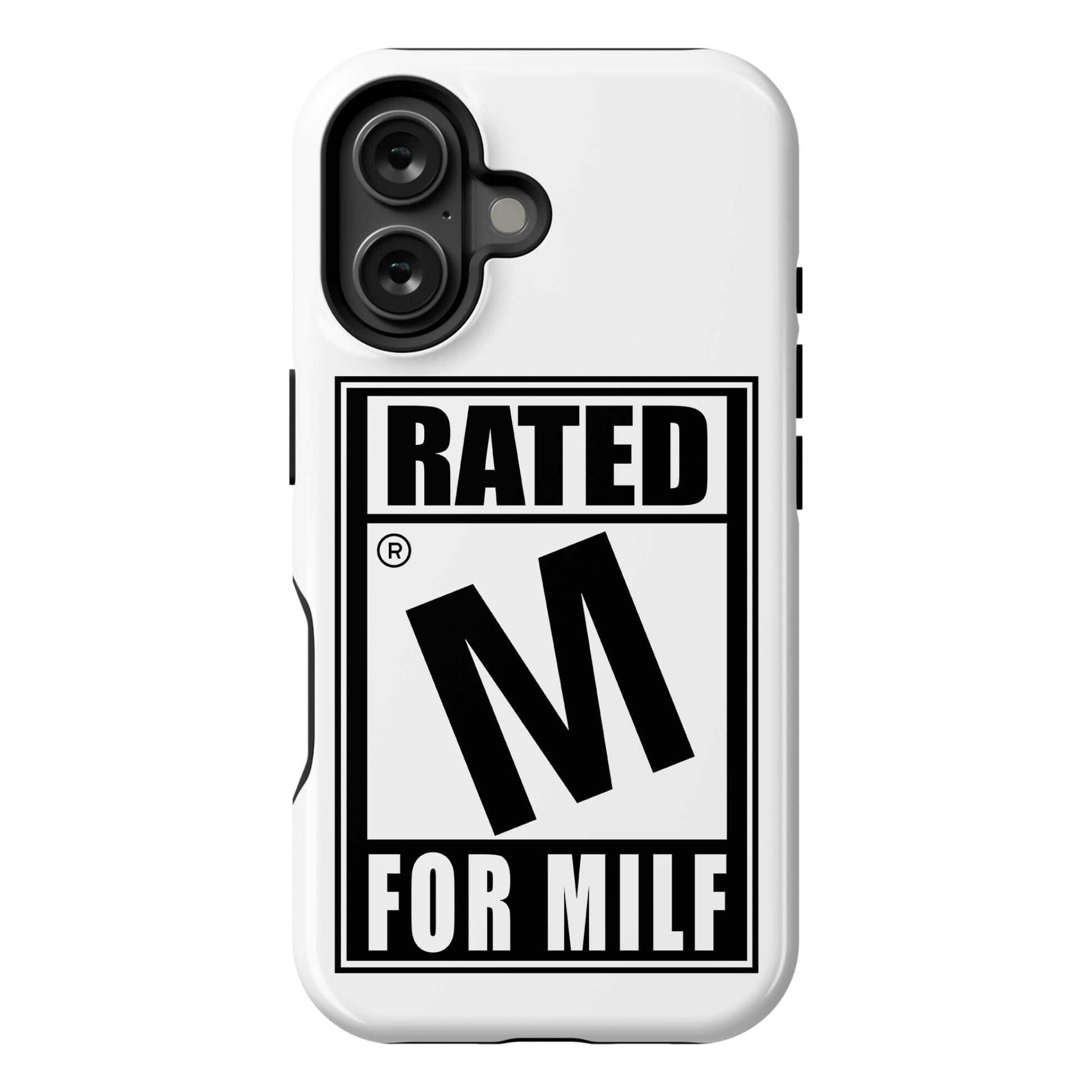 Rated M For Milf Parody Phone Case