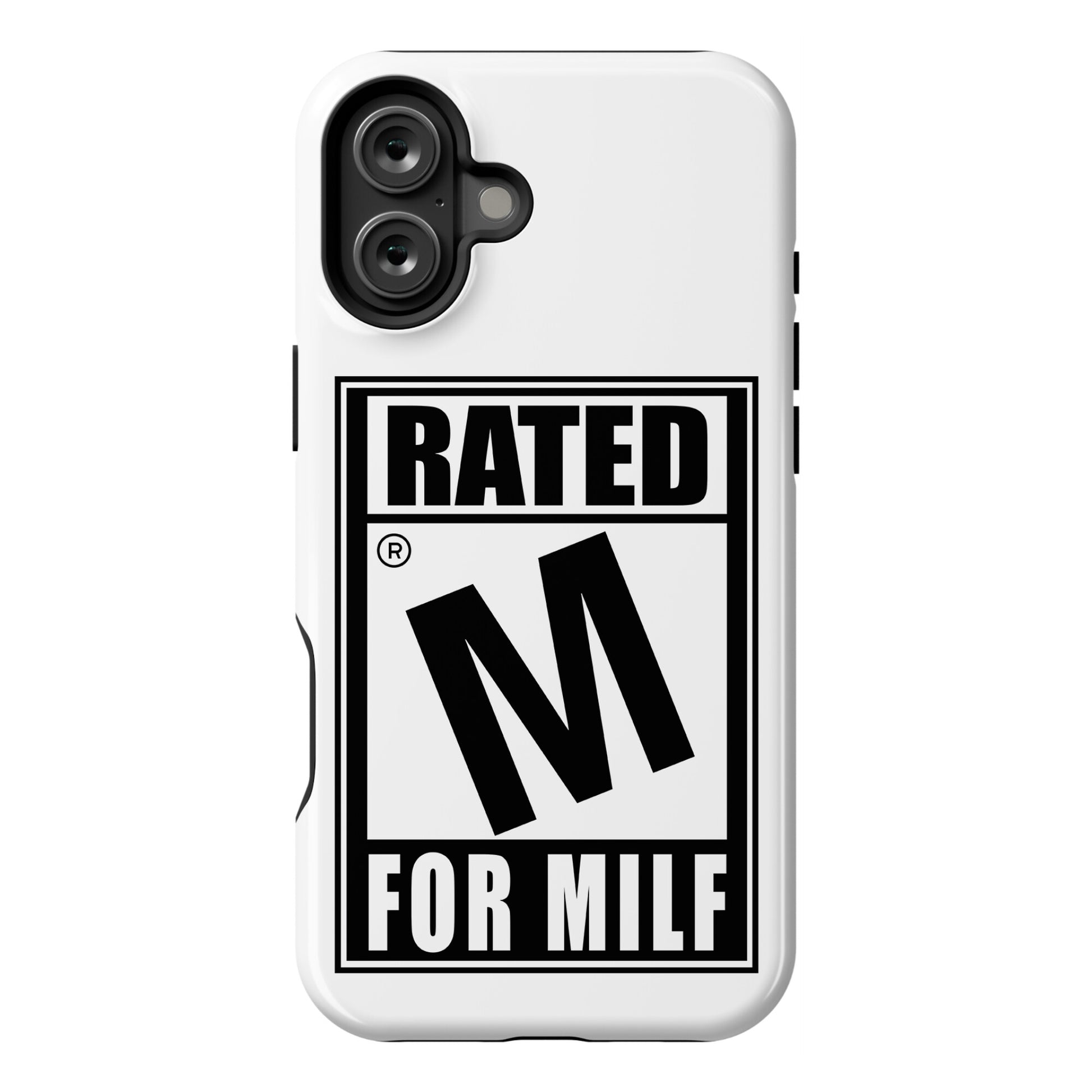 Rated M For Milf Parody Phone Case