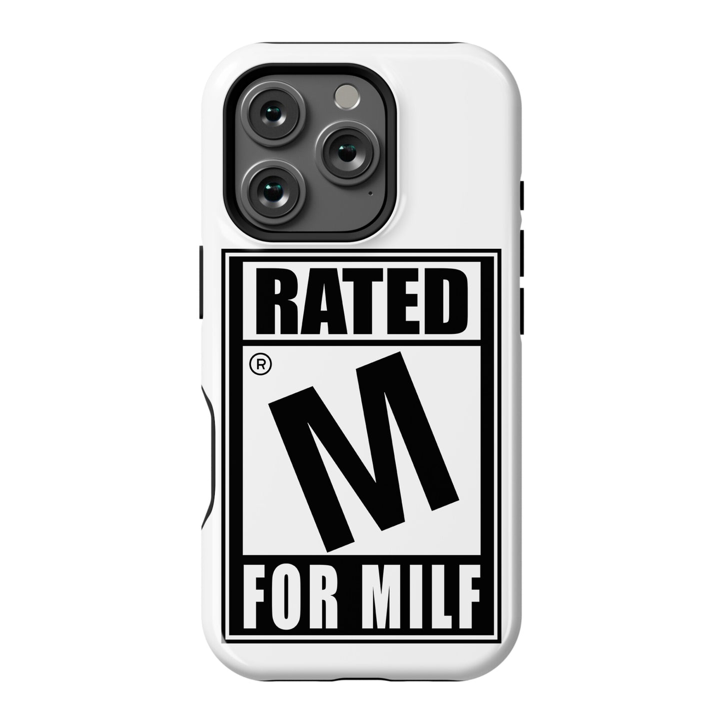 Rated M For Milf Parody Phone Case