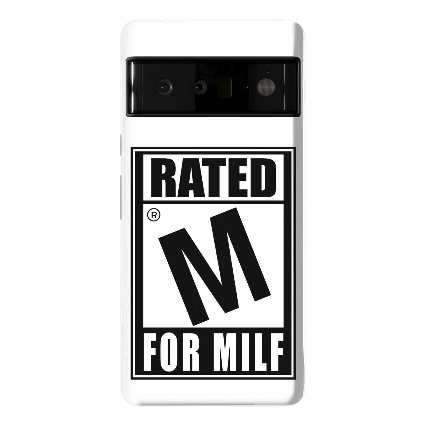 Rated M For Milf Parody Phone Case