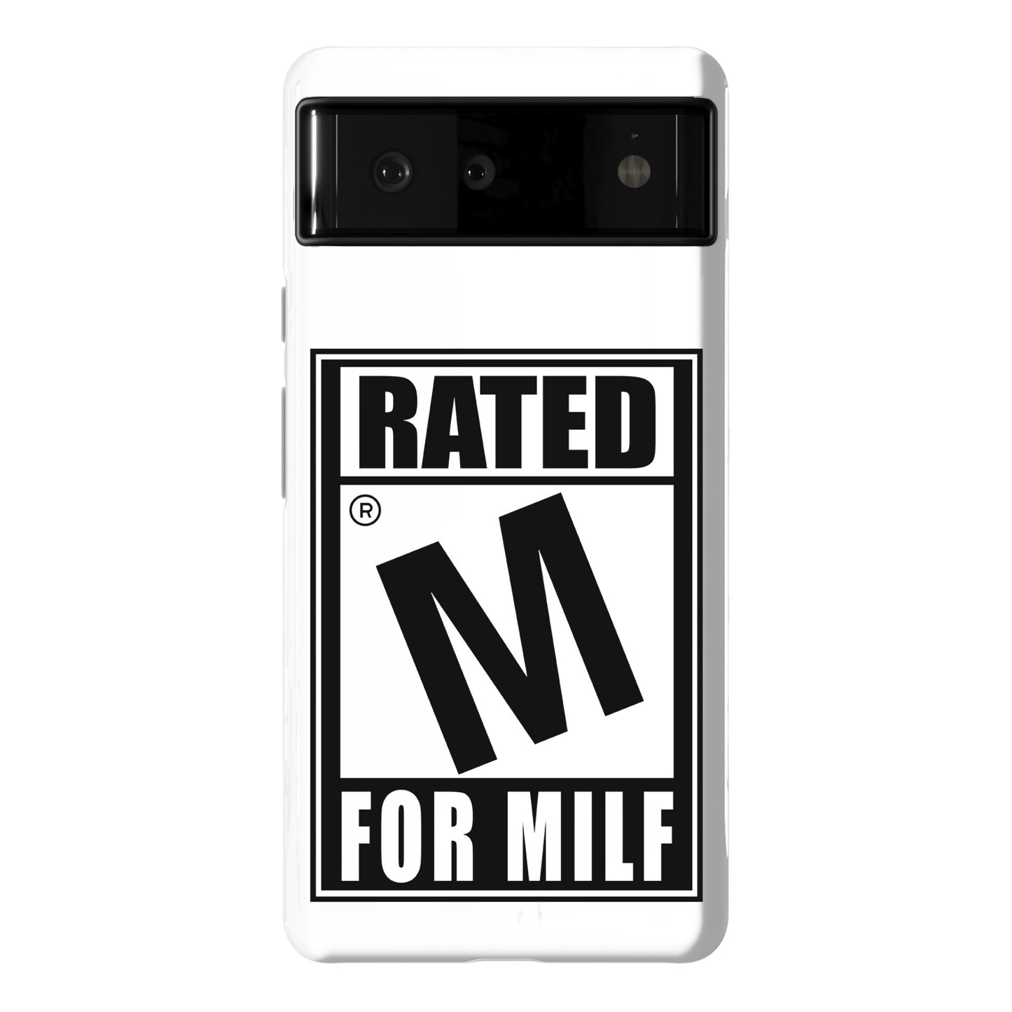 Rated M For Milf Parody Phone Case
