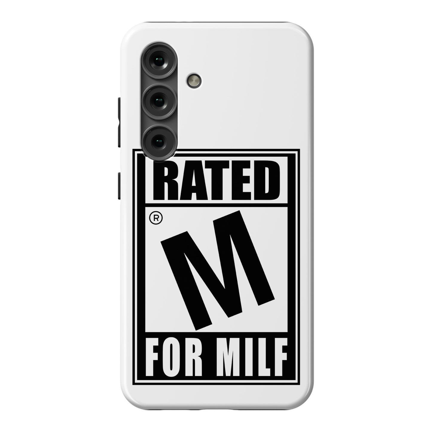 Rated M For Milf Parody Phone Case
