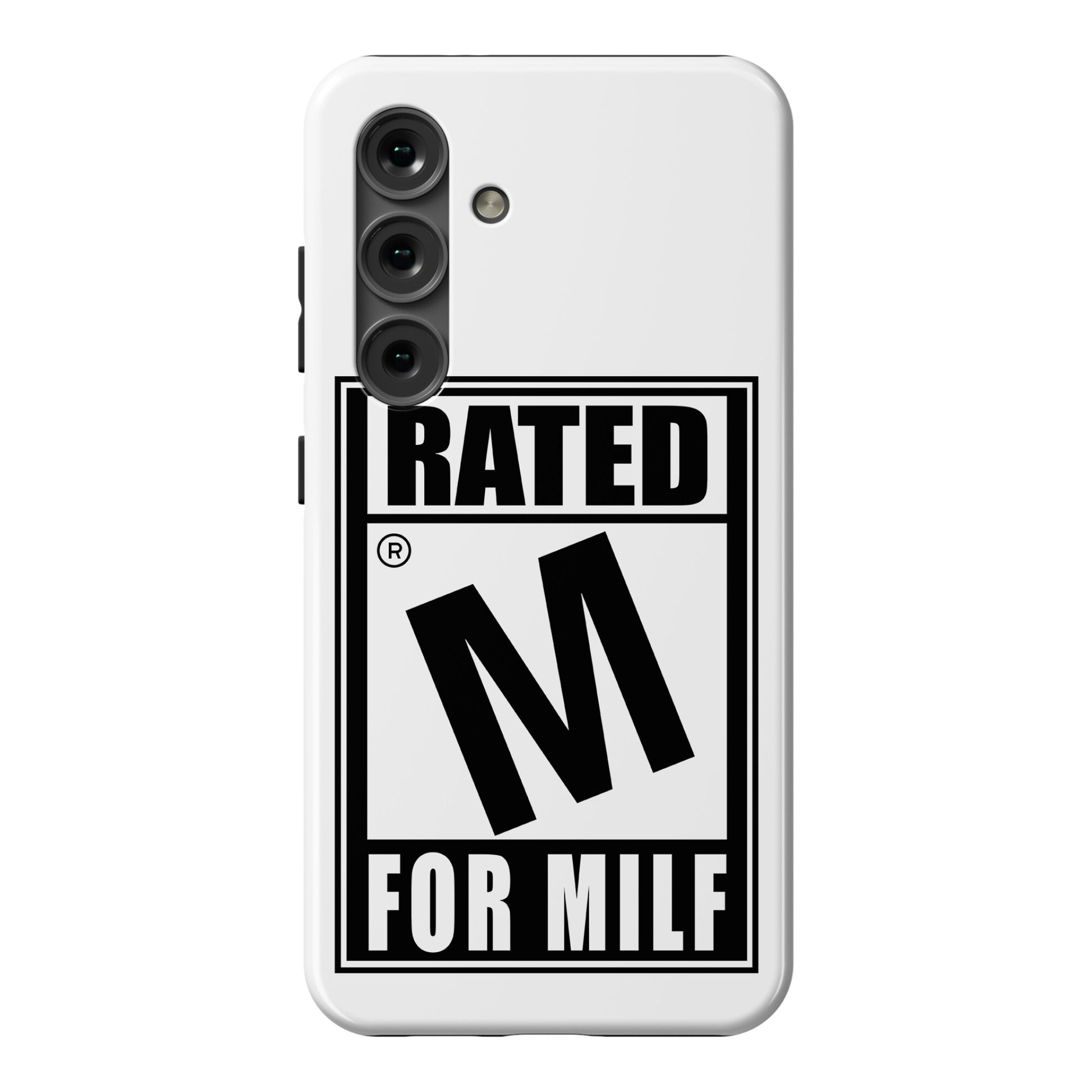 Rated M For Milf Parody Phone Case