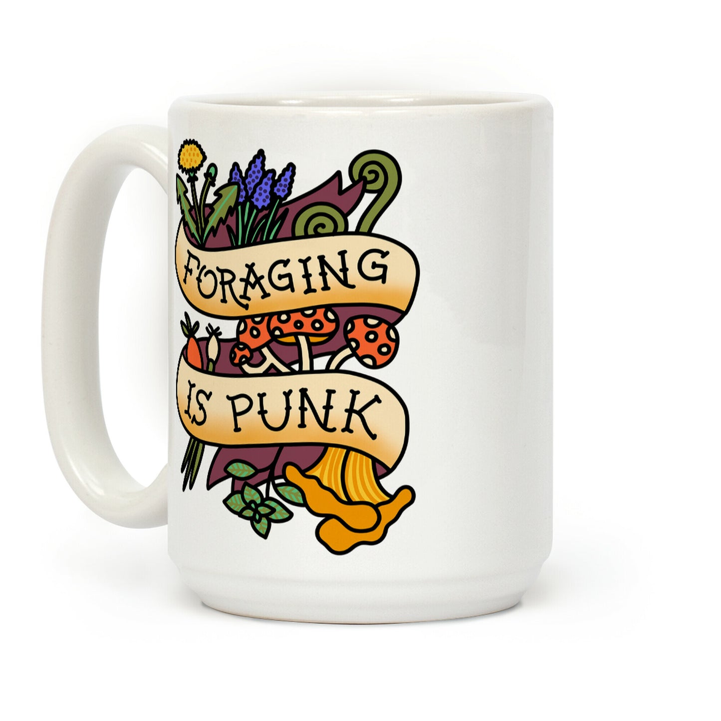 Foraging Is Punk Coffee Mug