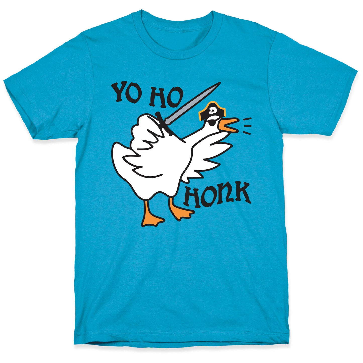 Yo Ho Honk Pirate Goose Unisex Triblend Tee