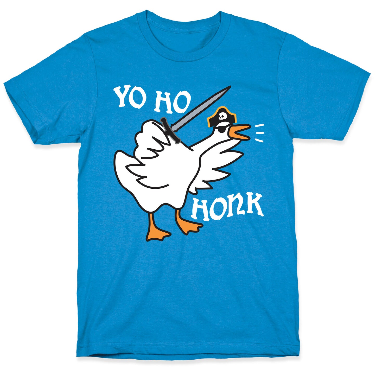 Yo Ho Honk Pirate Goose T-Shirt