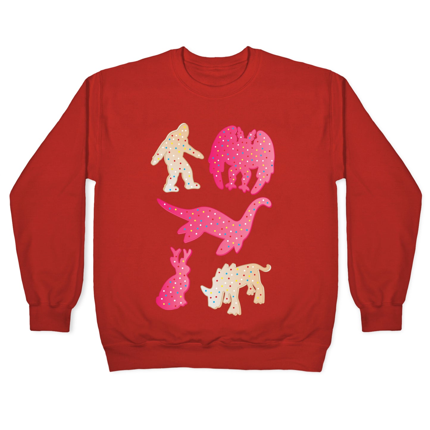 Frosted Cryptid Crackers Crewneck Sweatshirt