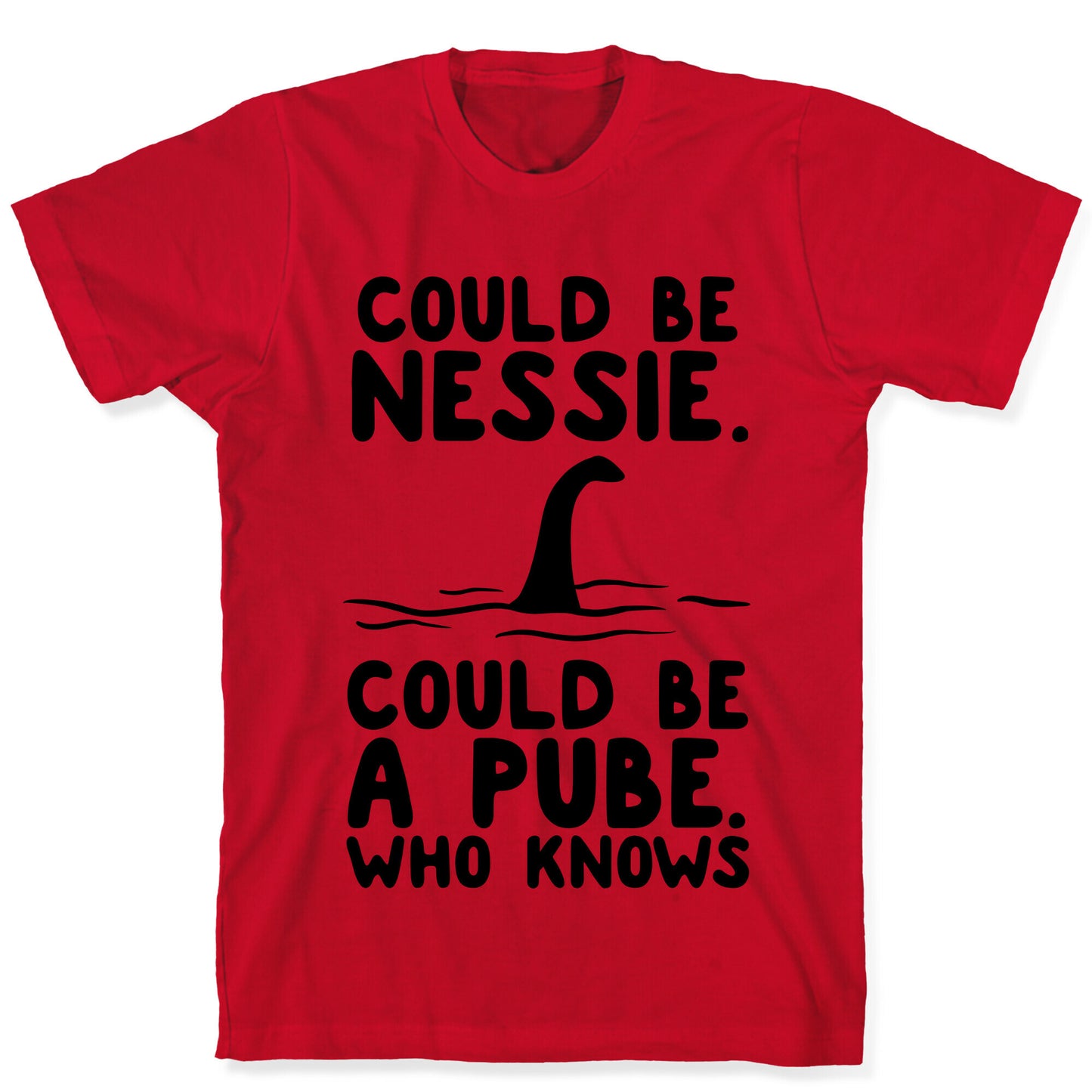 Could Be Nessie. Could Be A Pube. T-Shirt