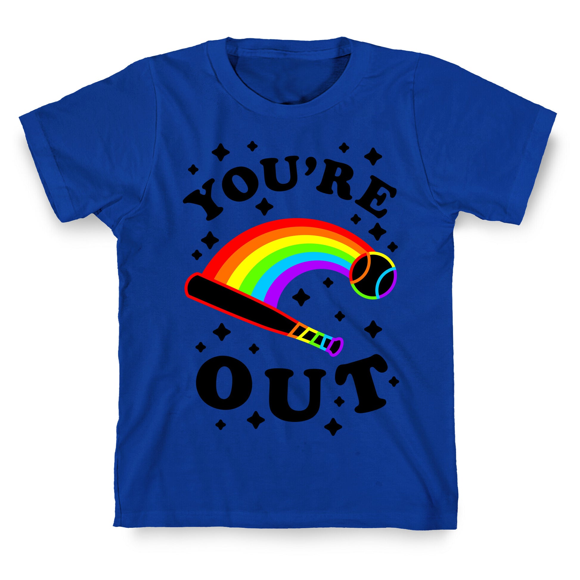 You're Out (Gay Baseball Pride) T-Shirt