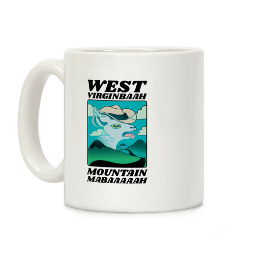 West Virginbaah, Mountain Mabaah (Country Roads Goat) Coffee Mug