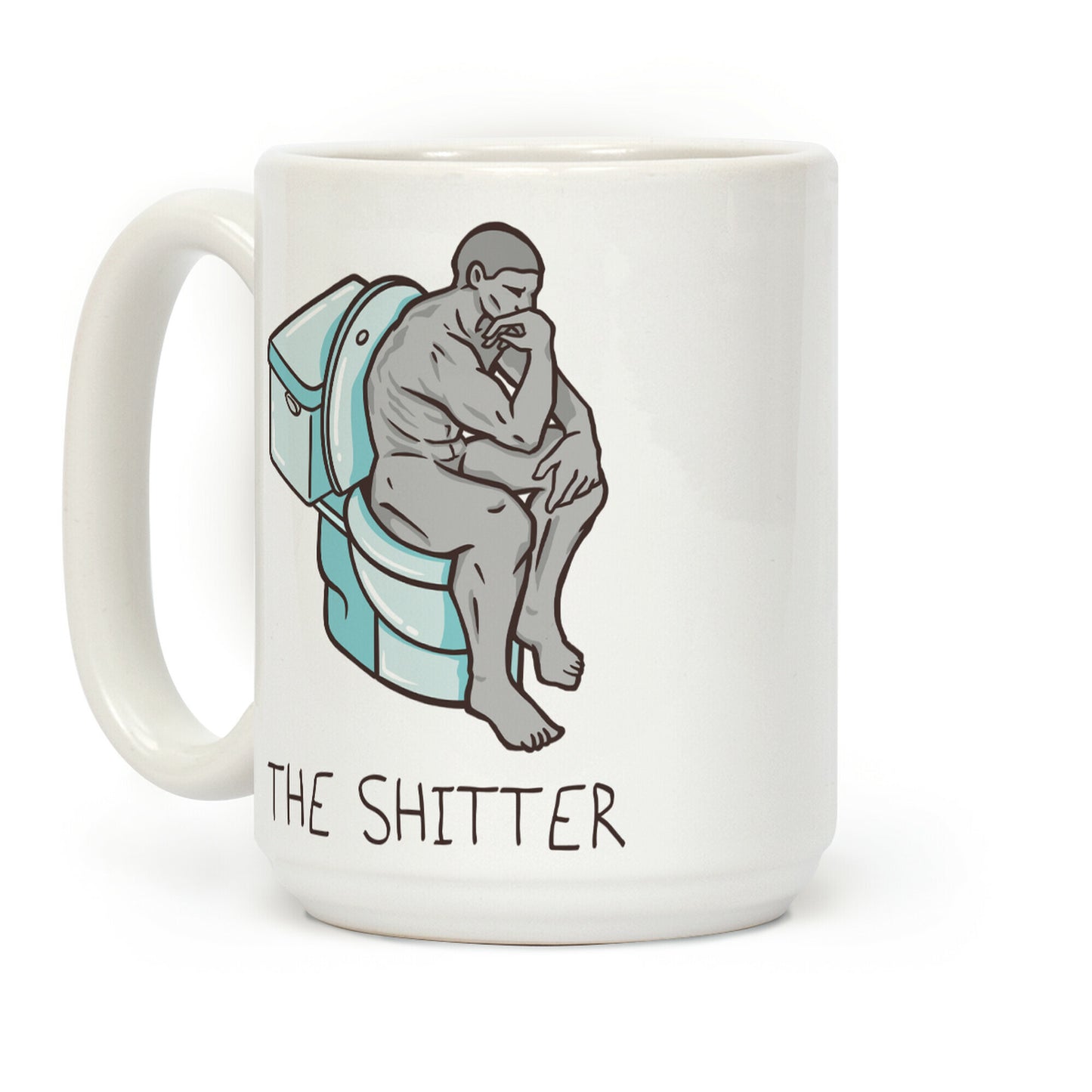 The Shitter Parody Coffee Mug