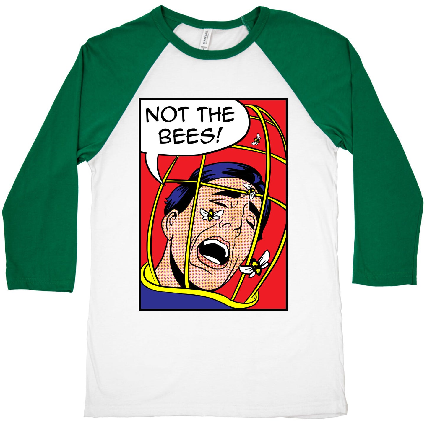 Nicholas Cage: Lichtenstein Edition Baseball Tee