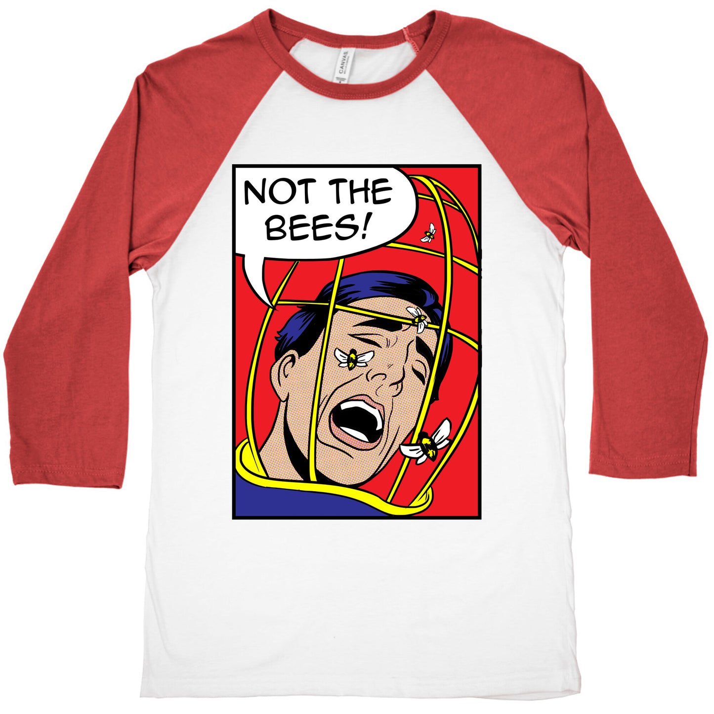 Nicholas Cage: Lichtenstein Edition Baseball Tee