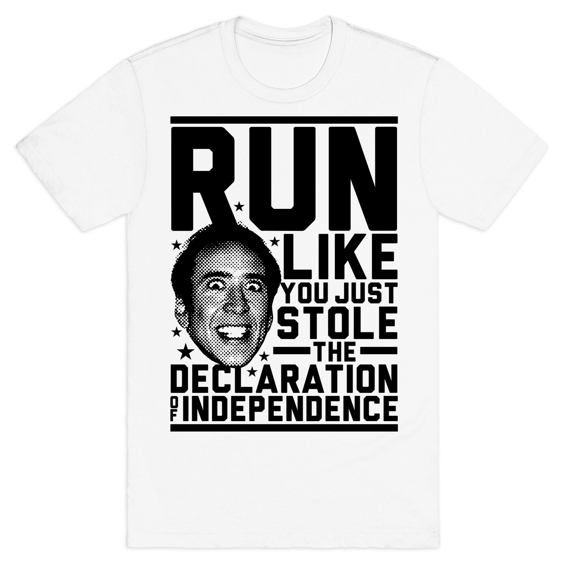 Run Like Nick Cage T-Shirt