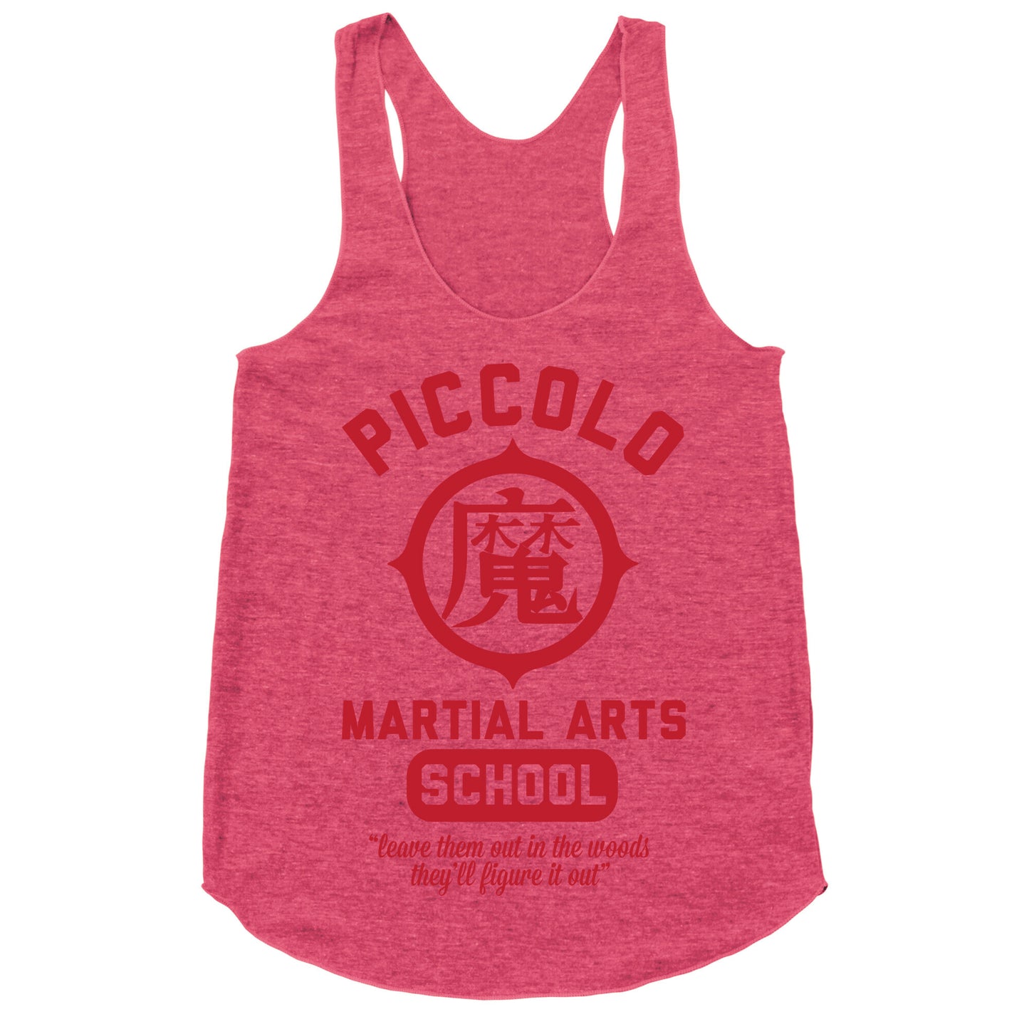 Piccolo Martial Arts School Racerback Tank