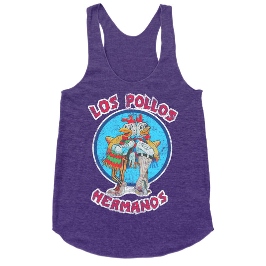 Los Pollos Hermanos (Vintage Shirt) Racerback Tank